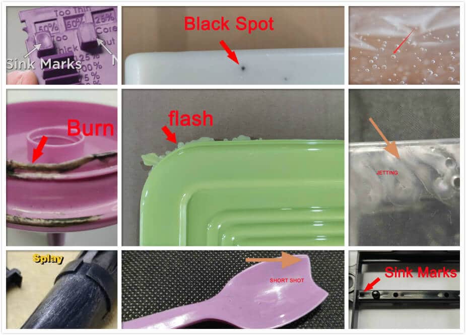 injection molding troubleshooting